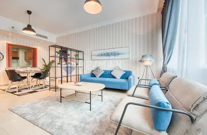 Apartment - 1 Bedroom - 2 Bathrooms for rent in MAG 218 - Dubai Marina - Dubai