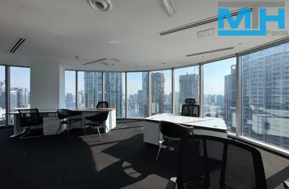 Business Centre - Studio - 1 Bathroom for rent in The Binary Tower - Business Bay - Dubai