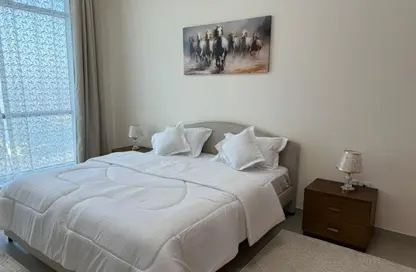 Apartment - 1 Bedroom - 2 Bathrooms for rent in Ajman Corniche Residences - Ajman Corniche Road - Ajman