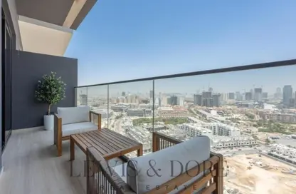 شقة - غرفة نوم - 2 حمامات للايجار في مرتفعات بن غاطي - الضاحية 10 - قرية جميرا الدائرية - دبي