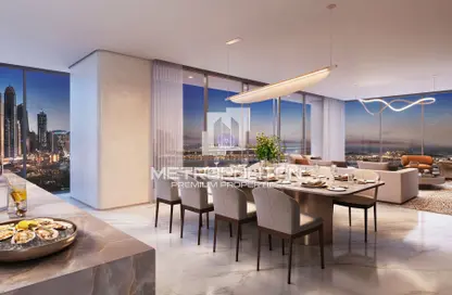Living / Dining Room image for: Full Floor - Studio for sale in Palm Beach Towers 3 - Palm Beach Towers - Palm Jumeirah - Dubai, Image 1