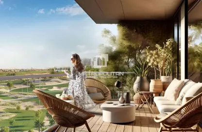 Apartment - 1 Bedroom - 2 Bathrooms for sale in Golf Greens 1 - Tower B - Golf Greens - DAMAC Hills - Dubai