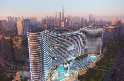 Apartment - Studio - 1 Bathroom for sale in Binghatti Aquarise - Business Bay - Dubai