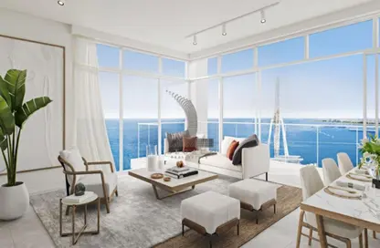 شقة - 2 غرف نوم - 2 حمامات للبيع في بلوواترز باي مبنى 1 - بلوواترز باي - جزيرة بلوواترز - دبي