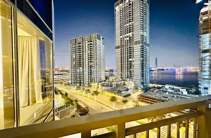 صورة لـ مبنى خارجي شقة - غرفة نوم - 1 حمام للايجار في برج كريك رايز 1 - الخور رايز - ميناء خور دبي (ذا لاجونز) - دبي ، صورة رقم 1