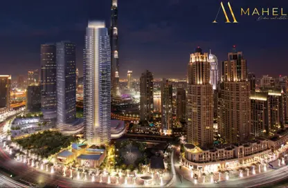 شقة - 3 غرف نوم - 4 حمامات للايجار في أوبرا جراند - برج خليفة - وسط مدينة دبي - دبي