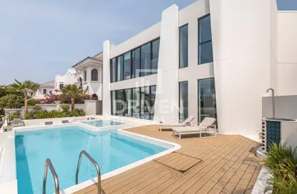 Villa - 5 Bedrooms - 7+ Bathrooms for sale in Garden Homes Frond B - Garden Homes - Palm Jumeirah - Dubai