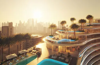Apartment - Studio - 1 Bathroom for sale in Binghatti Aquarise - Business Bay - Dubai