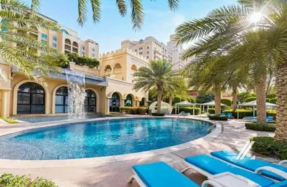 Apartment - 4 Bedrooms - 4 Bathrooms for sale in The Fairmont Palm Residence South - The Fairmont Palm Residences - Palm Jumeirah - Dubai