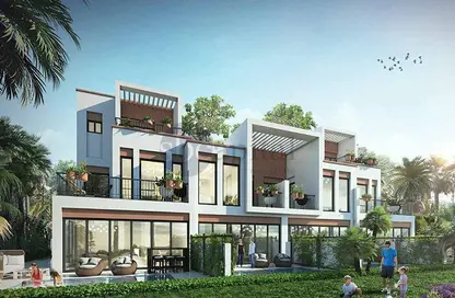 Townhouse - 5 Bedrooms - 4 Bathrooms for sale in Costa Brava 1 - Costa Brava at DAMAC Lagoons - Damac Lagoons - Dubai