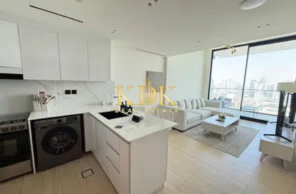 Apartment - 1 Bedroom - 2 Bathrooms for rent in Binghatti Corner - Jumeirah Village Circle - Dubai