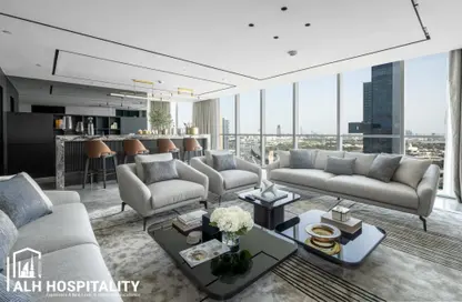 بنتهاوس - 2 غرف نوم - 2 حمامات للايجار في فندق شيراتون الكبير - شارع الشيخ زايد - دبي