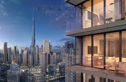 Apartment - 1 Bedroom - 2 Bathrooms for sale in Peninsula Four - Peninsula - Business Bay - Dubai