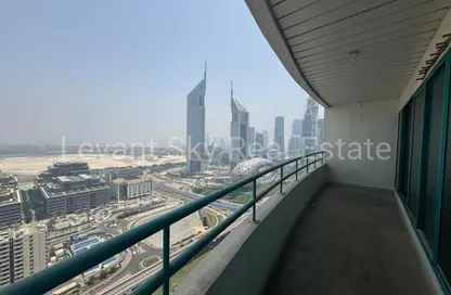 Office Space - Studio - 2 Bathrooms for rent in Saeed Tower 1 - Saeed Towers - Sheikh Zayed Road - Dubai