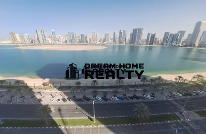 Apartment - 3 Bedrooms - 3 Bathrooms for rent in Al Sondos Tower - Al Khan Lagoon - Al Khan - Sharjah