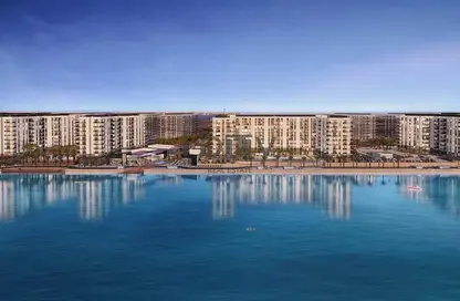Pool image for: Apartment - 1 Bedroom - 1 Bathroom for sale in Waters Edge - Yas Island - Abu Dhabi, Image 1