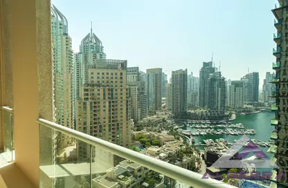 Apartment - 2 Bedrooms - 3 Bathrooms for rent in Marina Heights - Dubai Marina - Dubai
