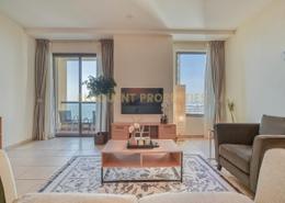 Living Room image for: Apartment - 1 bedroom - 2 bathrooms for rent in Murjan 1 - Murjan - Jumeirah Beach Residence - Dubai, Image 1