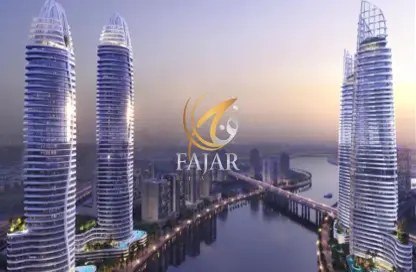 شقة - غرفة نوم - 1 حمام للبيع في كانال كراون - الخليج التجاري - دبي