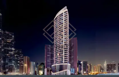 Apartment - 1 Bedroom - 2 Bathrooms for sale in Tower C1 - Ajman Pearl Towers - Ajman Downtown - Ajman