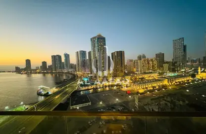 Apartment - 2 Bedrooms - 4 Bathrooms for rent in Al Mamzar - Al Mamzar - Sharjah - Sharjah