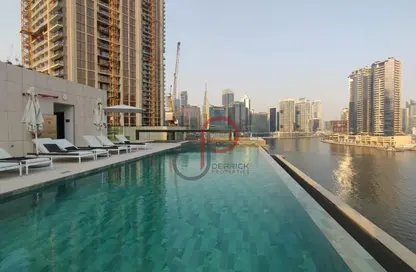Duplex - 2 Bedrooms - 4 Bathrooms for rent in Peninsula Five - Peninsula - Business Bay - Dubai