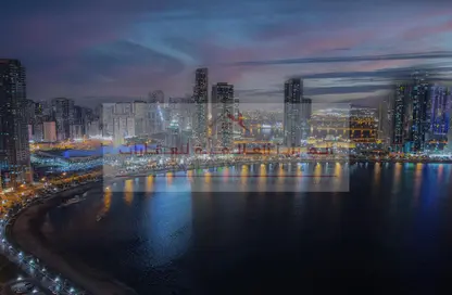 Apartment - 3 Bedrooms - 3 Bathrooms for rent in Sunset Tower - Al Mamzar - Al Mamzar - Sharjah - Sharjah