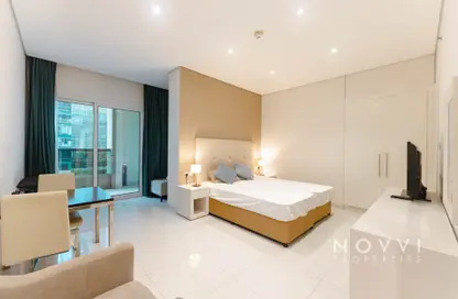 Apartment - Studio - 1 Bathroom for rent in Business Bay - Dubai