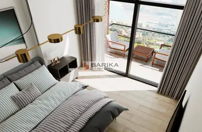 شقة - غرفة نوم - 2 حمامات للايجار في بن غاطي إيميرالد - منطقة 15 - قرية جميرا الدائرية - دبي