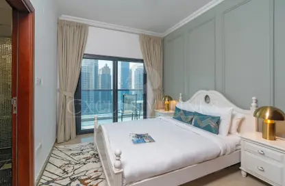 Apartment - 2 Bedrooms - 3 Bathrooms for rent in Time Place Tower - Dubai Marina - Dubai