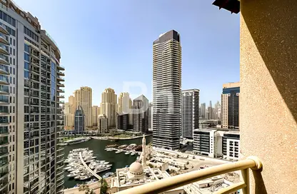 شقة - غرفة نوم - 1 حمام للبيع في برج مانشستر - دبي مارينا - دبي