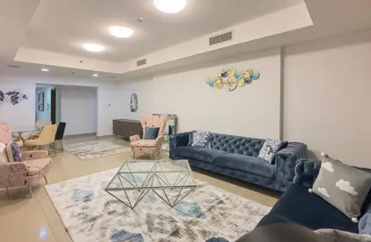 Apartment - 2 Bedrooms - 2 Bathrooms for rent in Beach Tower 2 - Al Khan Lagoon - Al Khan - Sharjah Apartment - 2 Bedrooms - 2 Bathrooms for rent in Beach Tower 2 - Al Khan Lagoon - Al Khan - Sharjah