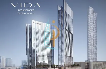 Apartment - 3 Bedrooms - 4 Bathrooms for sale in Vida Dubai Mall Tower 2 - Vida Residences Dubai Mall - Downtown Dubai - Dubai