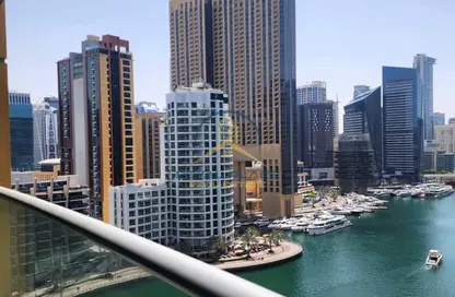 Apartment - 2 Bedrooms - 3 Bathrooms for rent in JAM Marina Residence - Dubai Marina - Dubai