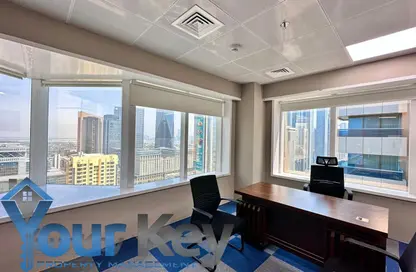 Business Centre - Studio - 2 Bathrooms for rent in Al Moosa Tower 2 - Al Moosa Towers - Sheikh Zayed Road - Dubai