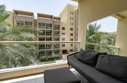 Apartment - 1 Bathroom for rent in Al Thayyal 3 - Al Thayyal - Greens - Dubai