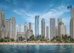 Pool image for: Apartment - 1 Bedroom - 2 Bathrooms for sale in Liv Lux - Dubai Marina - Dubai, Image 1