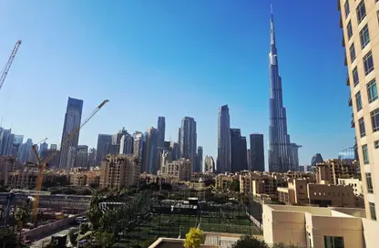 Apartment - 1 Bedroom - 1 Bathroom for rent in Burj Views A - Burj Views - Downtown Dubai - Dubai