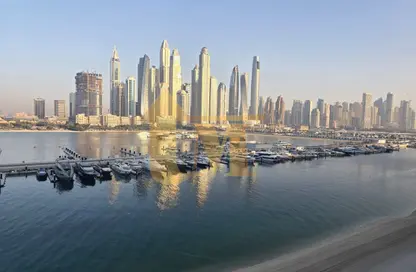 Apartment - 2 Bedrooms - 2 Bathrooms for rent in Palace Beach Residence - EMAAR Beachfront - Dubai Harbour - Dubai