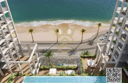 Apartment - 2 Bedrooms - 3 Bathrooms for sale in Corniche Tower - Ajman Corniche Road - Ajman