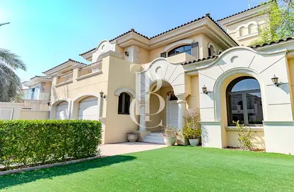 Villa - 4 Bedrooms - 6 Bathrooms for rent in Garden Homes Frond C - Garden Homes - Palm Jumeirah - Dubai