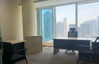 Business Centre - Studio - 1 Bathroom for rent in The Prime Tower - Business Bay - Dubai