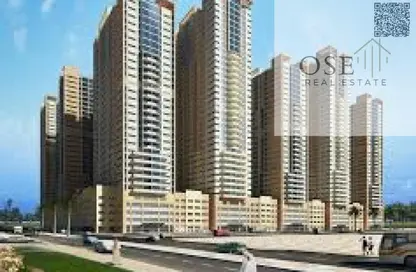 Apartment - 2 Bedrooms - 3 Bathrooms for sale in Ajman One Towers - Al Sawan - Ajman