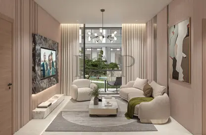 Living Room image for: Apartment - 1 Bedroom - 2 Bathrooms for sale in Olivia Residences - Dubai Investment Park - Dubai, Image 1