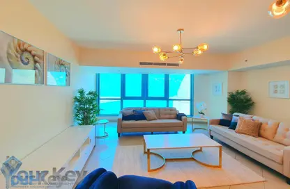 Apartment - 3 Bedrooms - 4 Bathrooms for rent in Capital Plaza Tower A - Capital Plaza - Corniche Road - Abu Dhabi