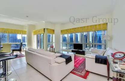 شقة - 2 غرف نوم - 3 حمامات للايجار في المجرة 2 - المجرة - دبي مارينا - دبي