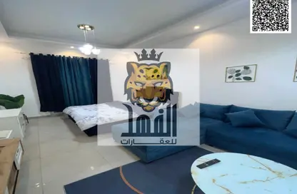 Apartment - Studio - 2 Bathrooms for rent in Oasis Tower - Al Rashidiya 1 - Al Rashidiya - Ajman