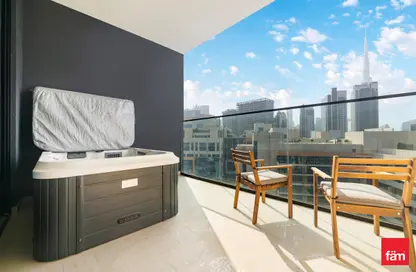 Apartment - Studio - 1 Bathroom for rent in Trillionaire Residences - Business Bay - Dubai