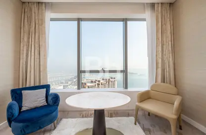 Apartment - Studio - 1 Bathroom for rent in The Palm Tower - Palm Jumeirah - Dubai