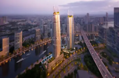Apartment - 2 Bedrooms - 3 Bathrooms for sale in Canal Heights - Business Bay - Dubai